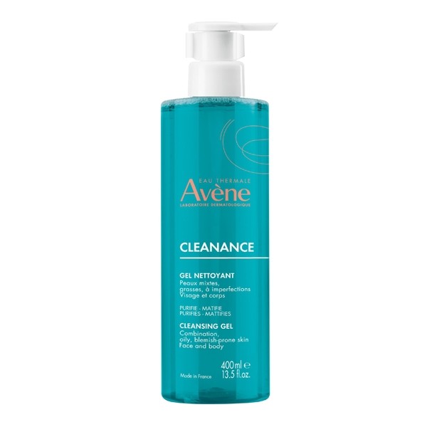 Avène Cleanance gel nettoyant sans savon
