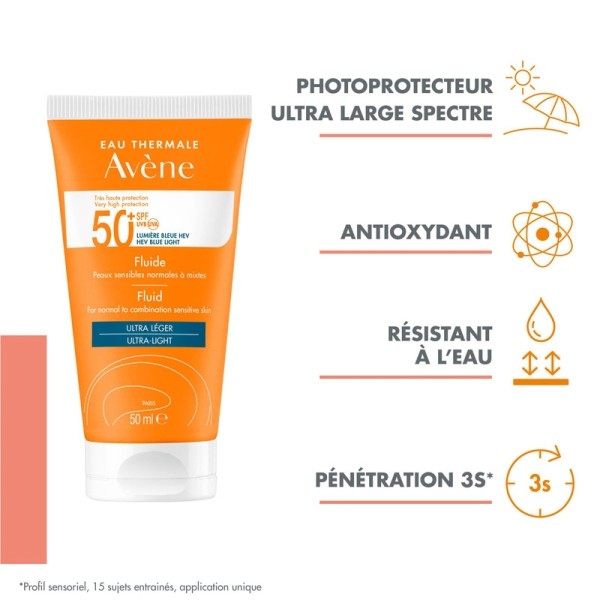 Avene Fluide solaire SPF 50+