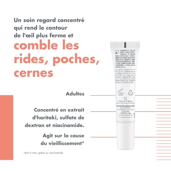 Avène Hyaluron Activ B3 Soin Regard Triple Correction
