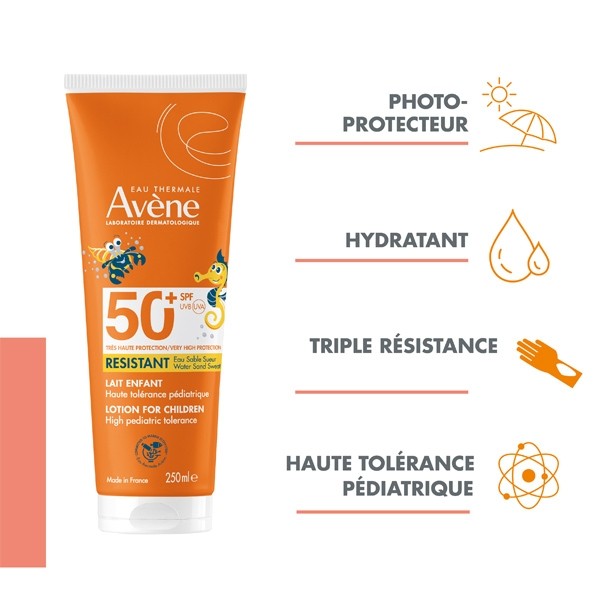 Avène lait solaire Enfant SPF 50+