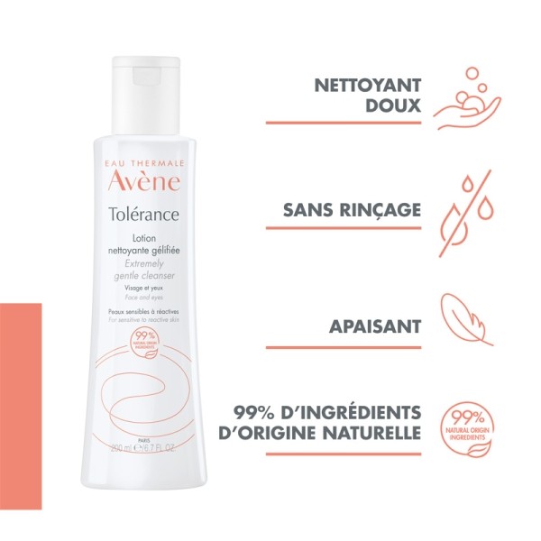 Avène lotion nettoyante gélifiée