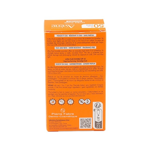 Avène Fluide solaire invisible SPF 50