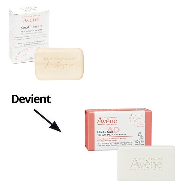 Avene XeraCalm AD pain nettoyant surgras