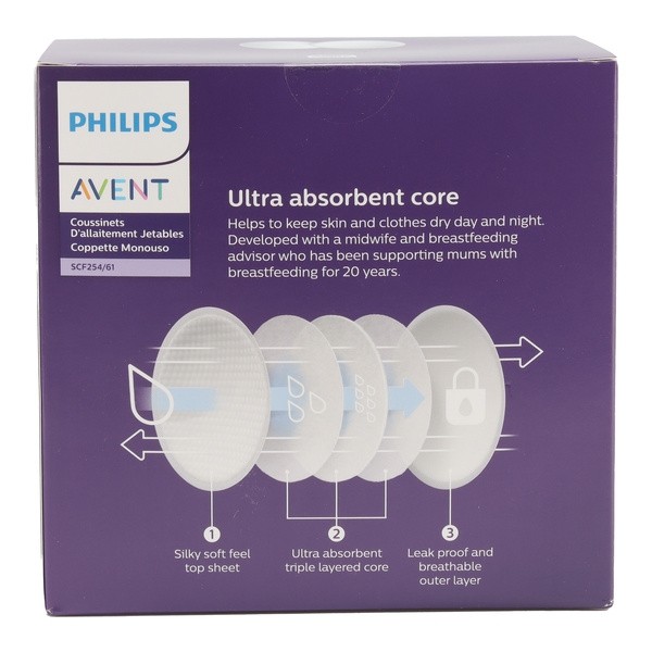 Avent coussinets d'allaitement jetables
