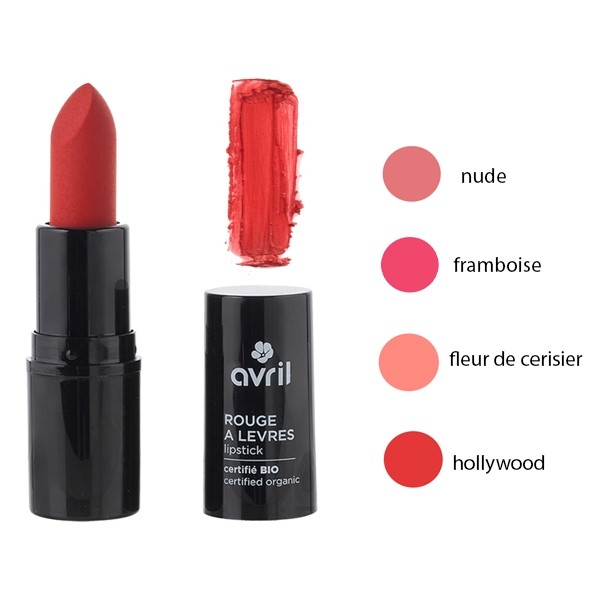 Avril Rouge à lèvres Bio