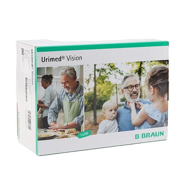 B Braun Urimed Vision Étuis péniens auto-adhésifs x30