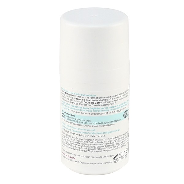 BcomBio Déodorant Soin 48h bio roll on