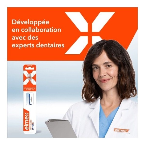 Elmex Anti-Caries brosse à dents medium