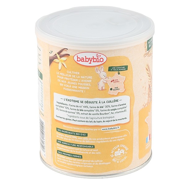 Babybio céréales vanille bio
