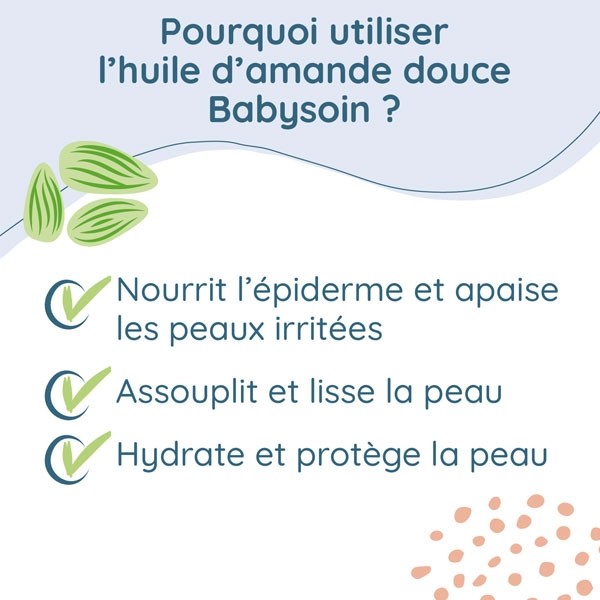 Babysoin huile d'amande douce
