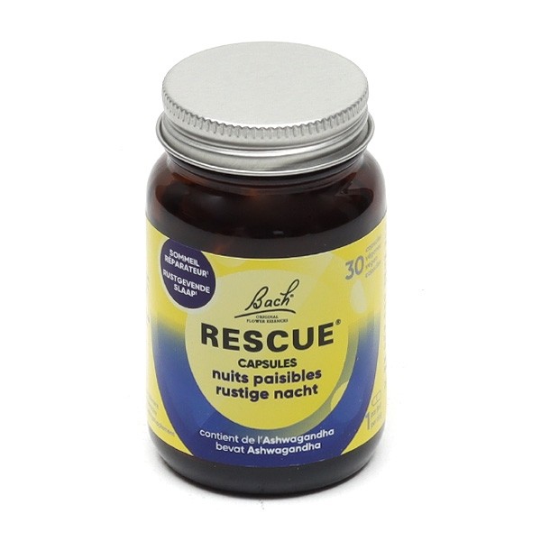 Fleurs de Bach Rescue Nuits paisibles capsules