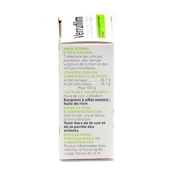 Verrufilm solution filmogène