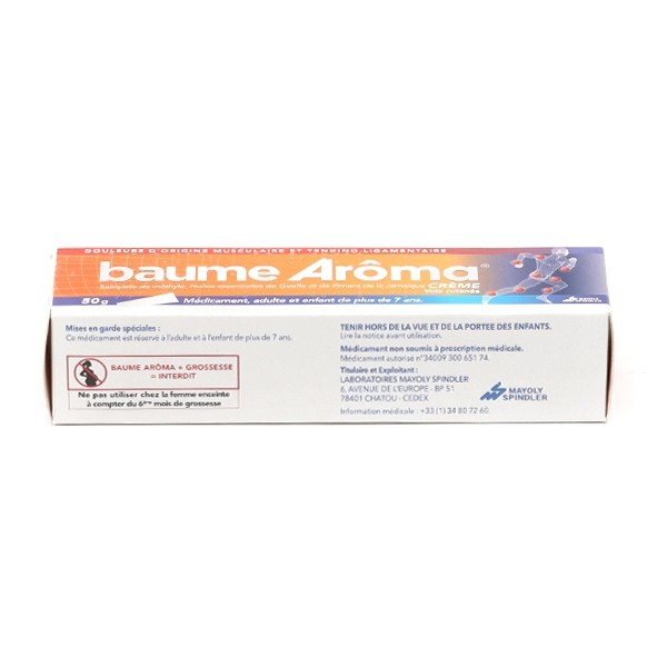 Baume Aroma crème chauffante