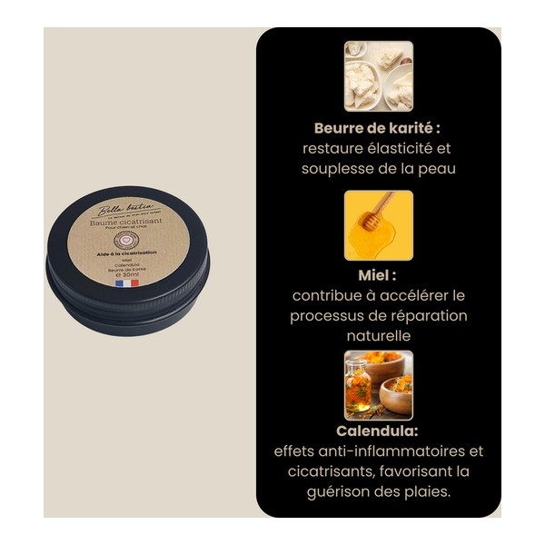 Bella Bestia Baume cicatrisant chien chat