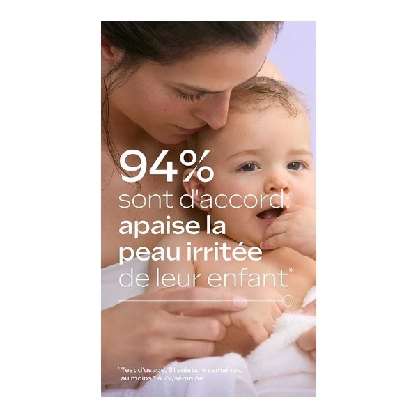 Weleda Bébé Baume lavant relipidant 3 en 1 mauve blanche Bio