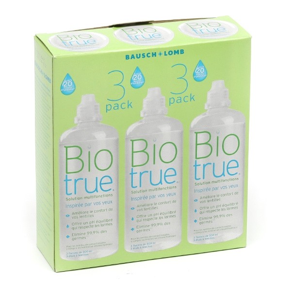 Biotrue solution multifonctions lentilles