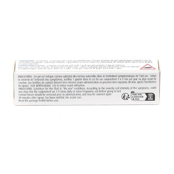 Liposic gel ophtalmique