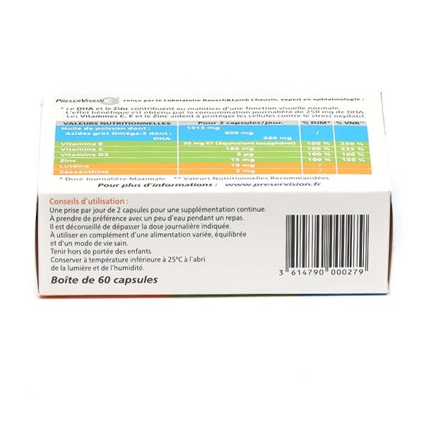 PreserVision 3 capsules