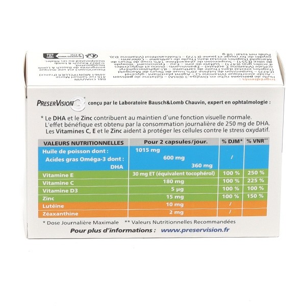 PreserVision 3 capsules