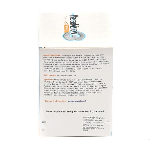 PreserVision 3 sticks