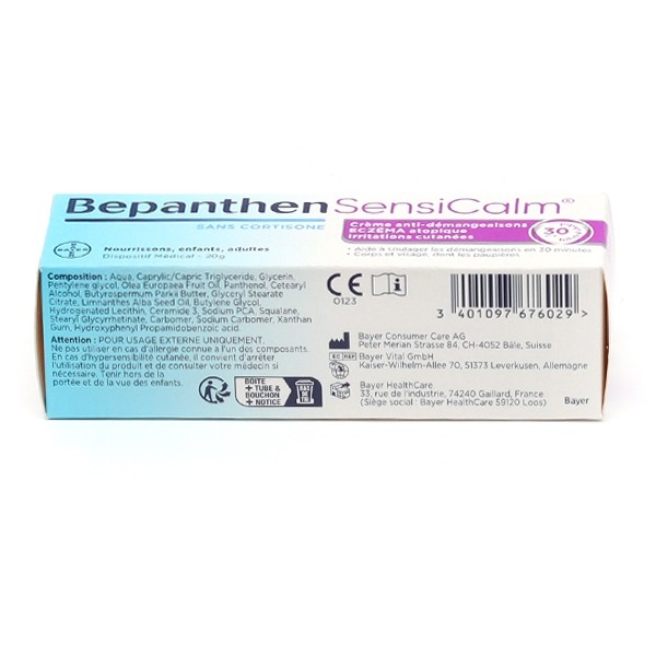 Bepanthen Sensicalm crème eczema