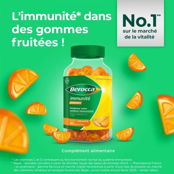 Berocca Immunité gummies