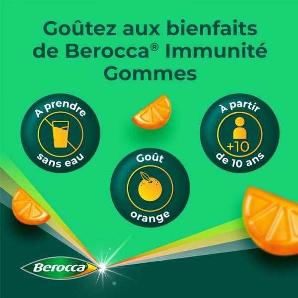 Berocca Immunité gummies