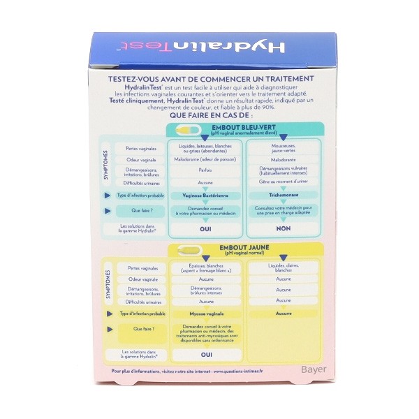 HydralinTest auto-test vaginal