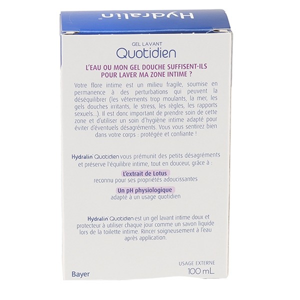 Hydralin Quotidien gel lavant intime