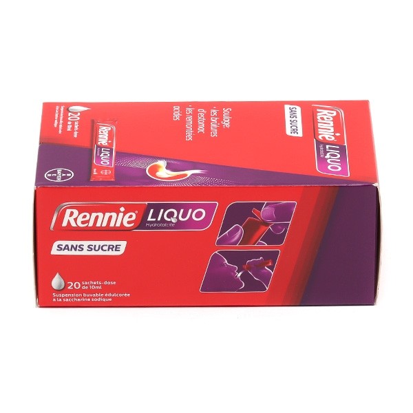 RennieLiquo sans sucre sticks