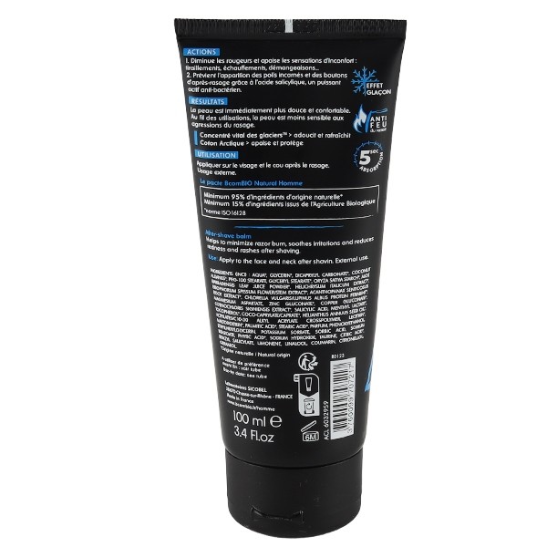 BcomBio Homme baume après-rasage