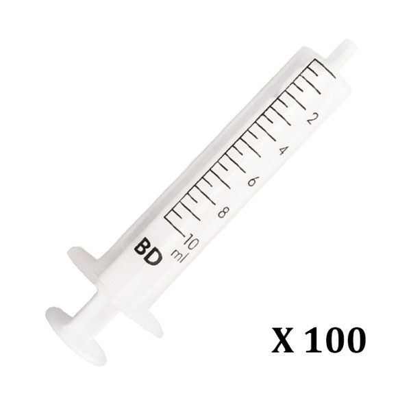 BD Discardit II seringue 2 pièces x100