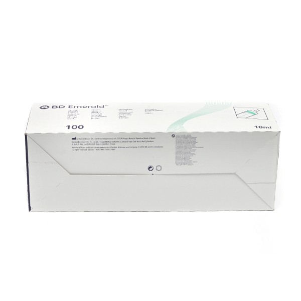 BD Emerald seringues 3 pièces x 100