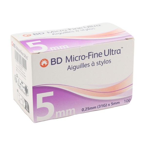 BD Micro Fine Ultra aiguille pour stylo à insuline x100