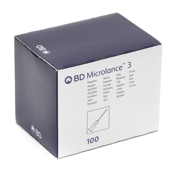 BD Microlance 3 Aiguille hypodermique x100