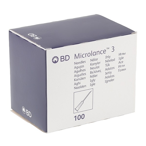 BD Microlance 3 Aiguille hypodermique x100