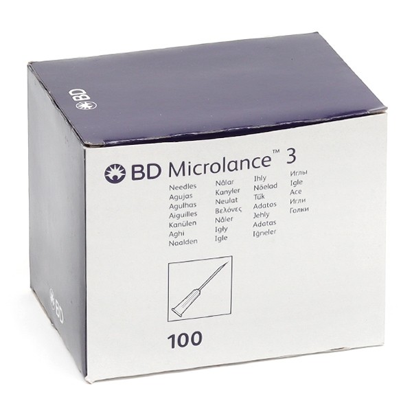 BD Microlance 3 Aiguille hypodermique x100