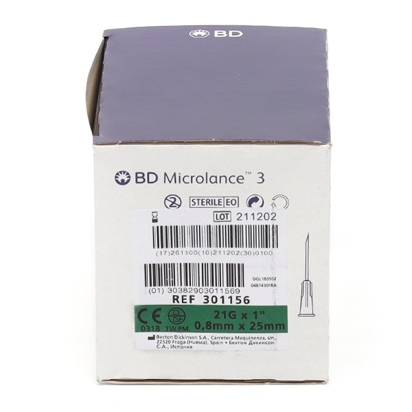BD Microlance 3 Aiguille hypodermique x100