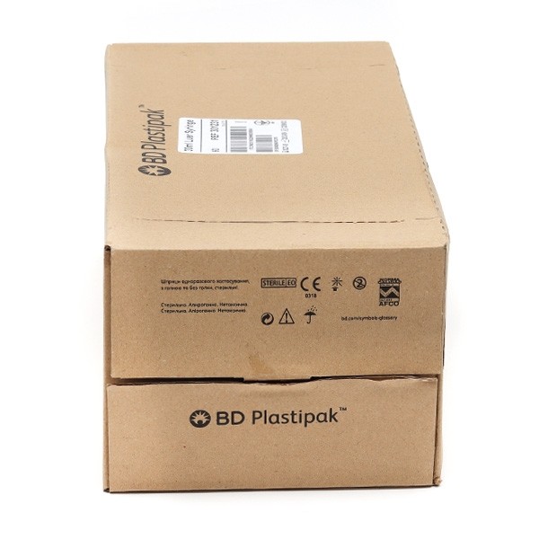 BD Plastipak seringues 3 pièces