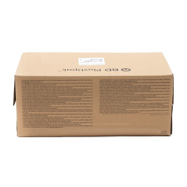 BD Plastipak seringue embout excentré 3 pièces