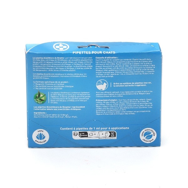 Beaphar Diméthicare Pipette Stop Parasites Chats