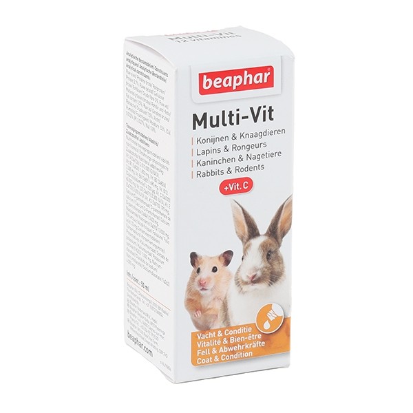 Beaphar Multi-Vit Lapins et Rongeurs gouttes