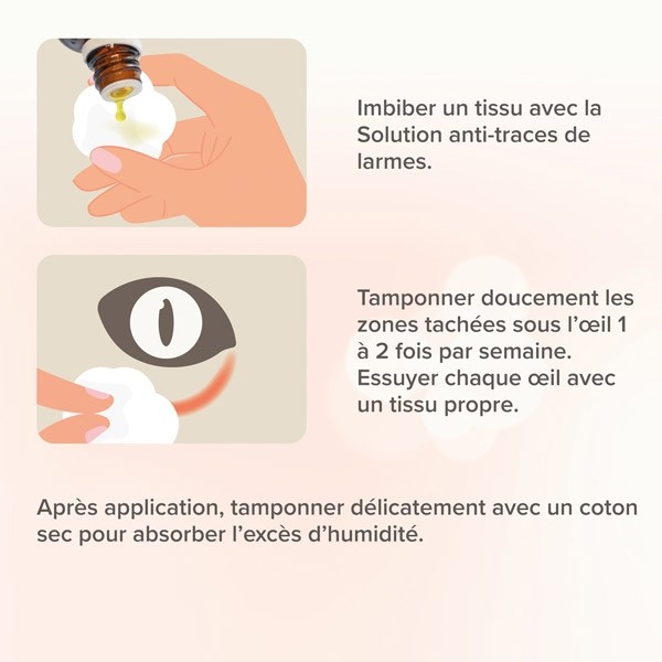 Beaphar solution traces de larmes
