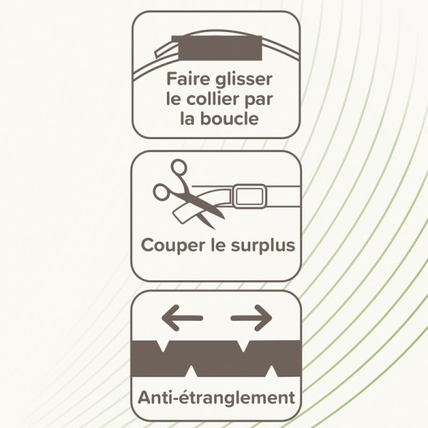 Collier répulsif antiparasitaire Vetopure Chien