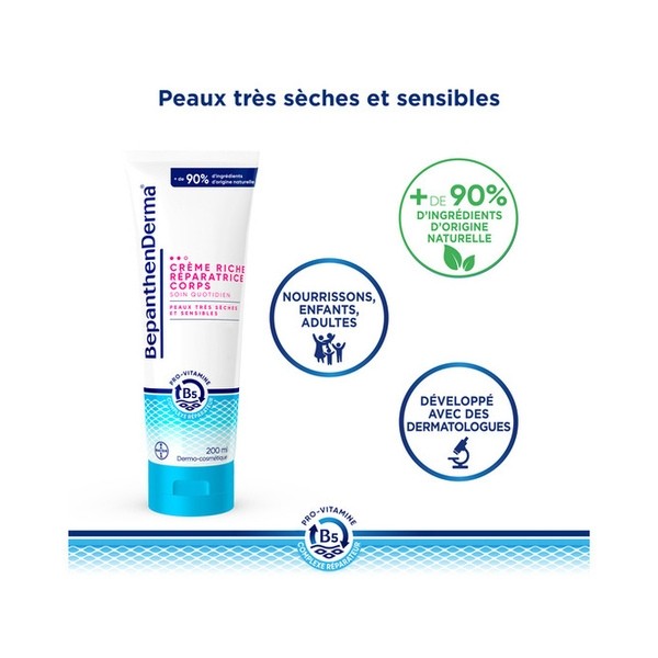Bepanthen Derma Crème riche réparatrice corps