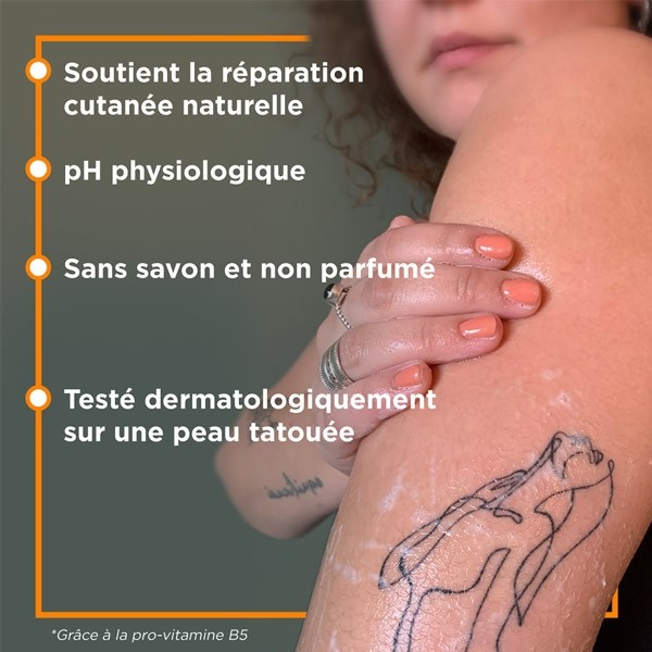 Bepanthen Derma Tattoo Gel lavant tatouage
