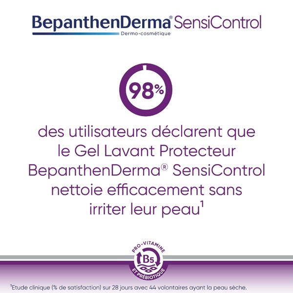 Bepanthen Derma SensiControl gel lavant protecteur