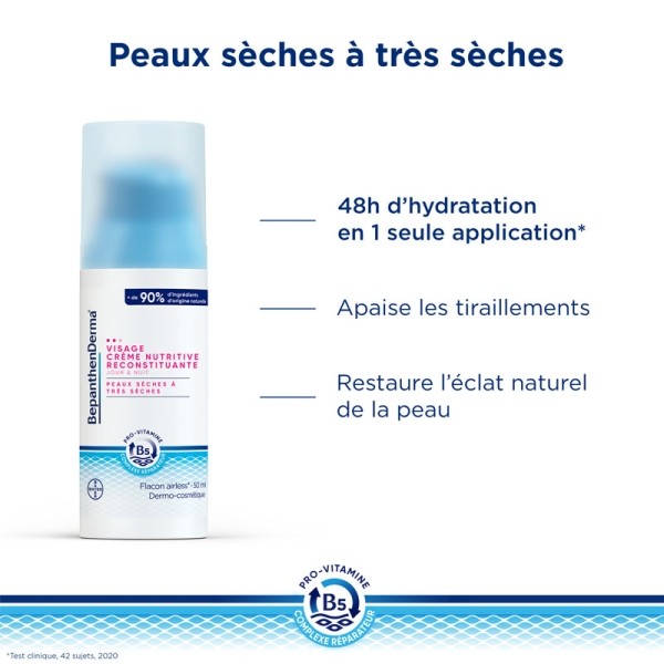 Bepanthen Derma crème nutritive reconstituante visage