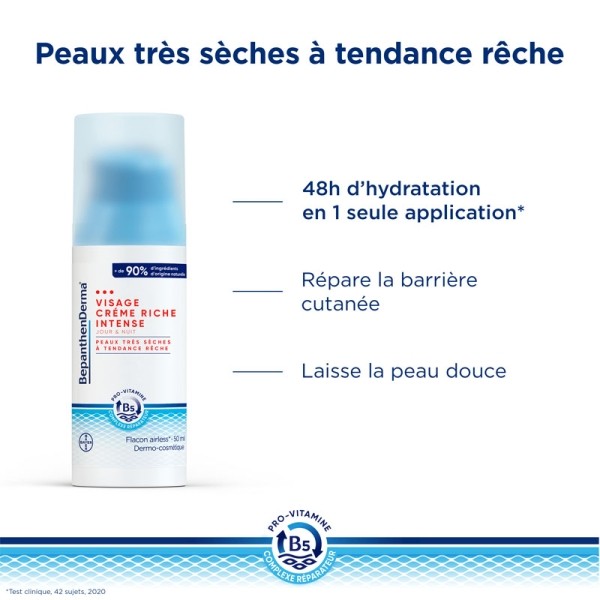 Bepanthen Derma Crème riche intense visage