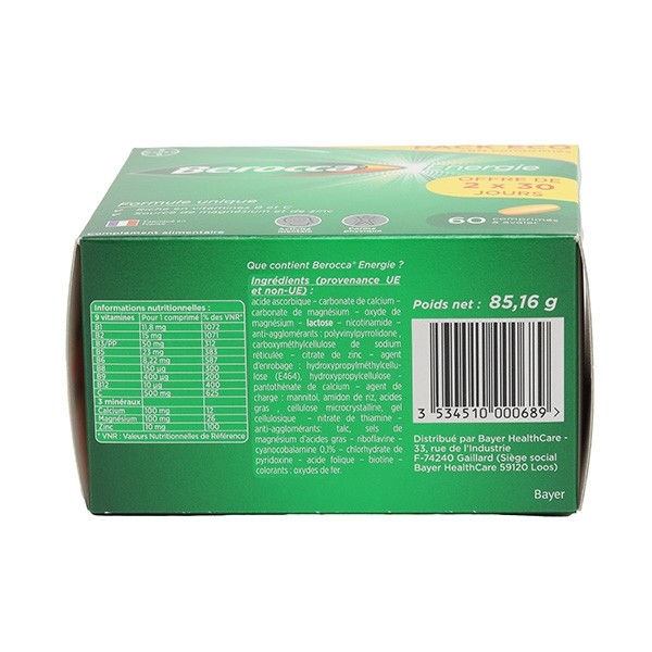 Berocca Energie comprimés